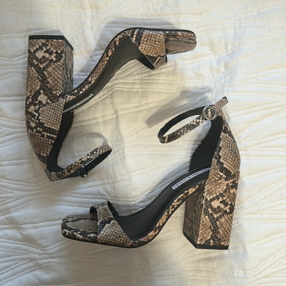 Chelsea & Violet Shoes - Chelsea & Violet Rattlesnake Skin 4 inch Heels